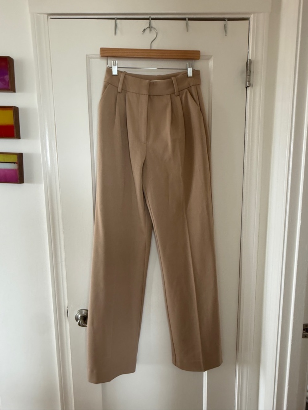 Favorite Daughter Pleated dress pants in Tan